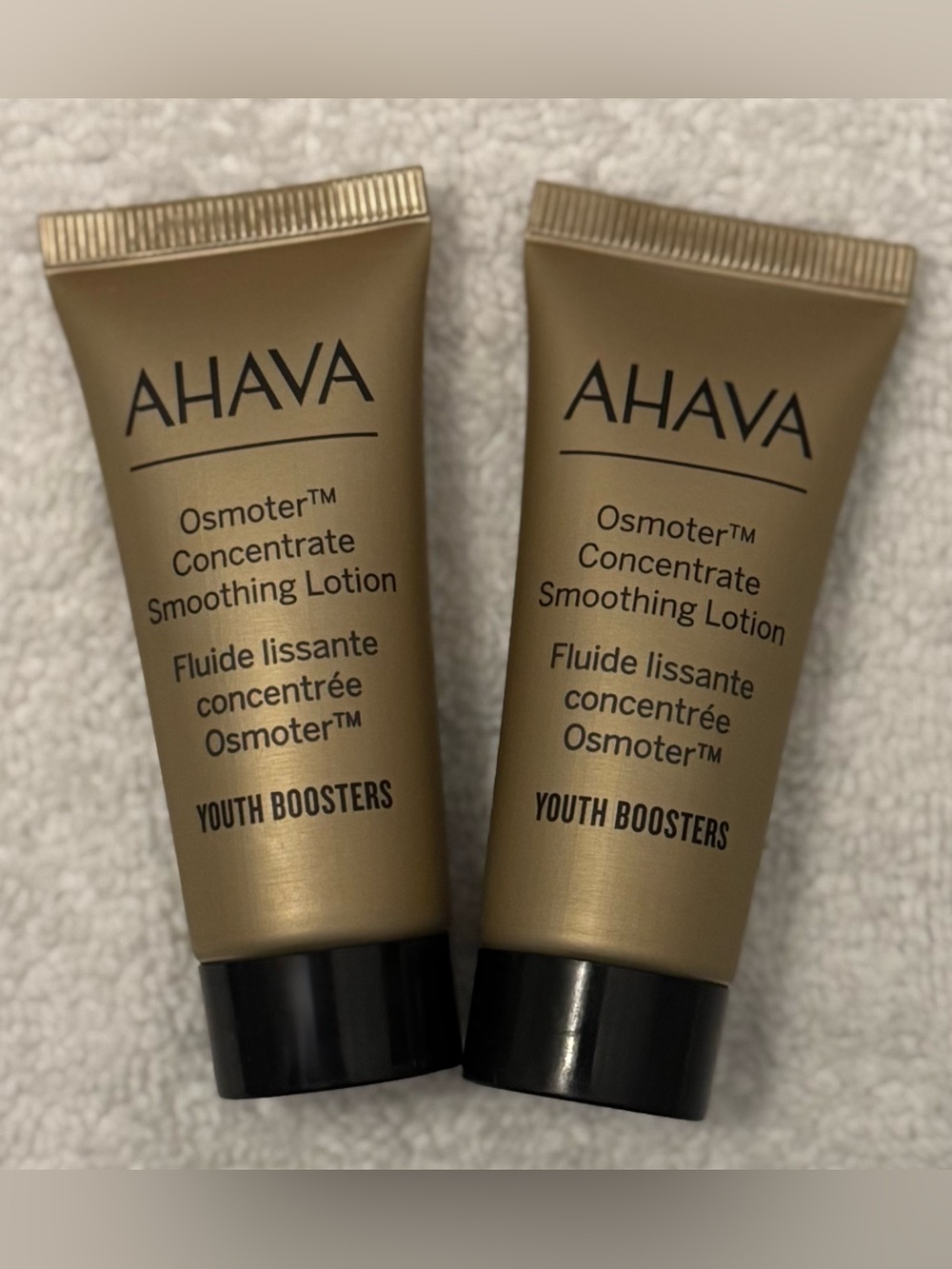 AHAVA Osmoter Concentrate Smoothing Lotion Youth Boosters 15 mL x 2 Set